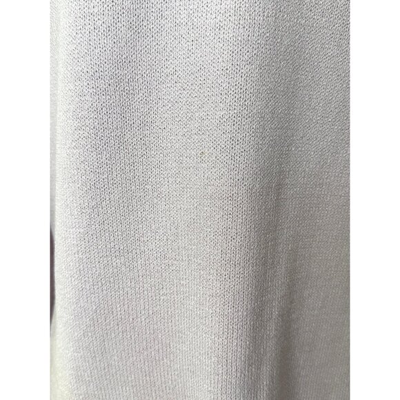 St. John Collection Santana Knit Cardigan Lilac W/ Black White Trim Size 8 -READ - Picture 8 of 14
